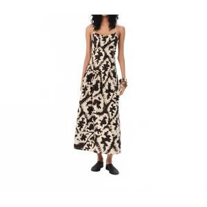 NEW MARIA CHER santa rita marie dress in ethnic ecru